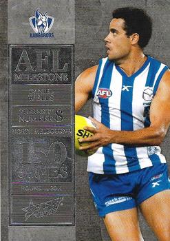 2012 Select AFL Champions - Milestone Game Foils #MG44 Daniel Wells Front
